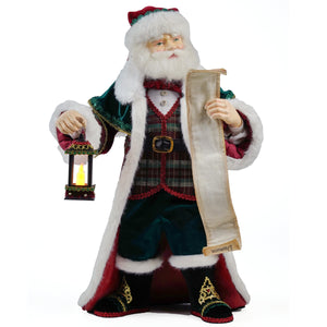 Katherine's Collection Christopher Tidings Santa Tabletop