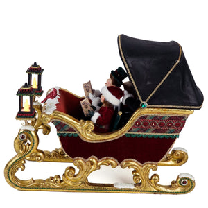Katherine's Collection Timeless Carolers in Sleigh