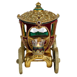 Katherine's Collection Timeless Carriage Centerpiece with Tea Lights