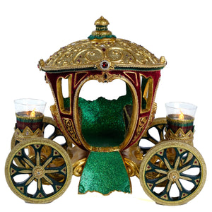 Katherine's Collection Timeless Carriage Centerpiece with Tea Lights