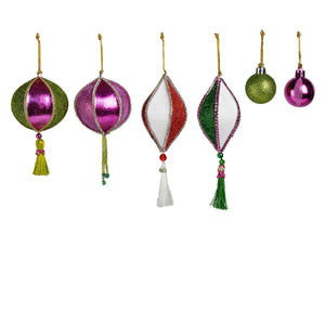 Katherine's Collection Merry Ornaments Set of 6