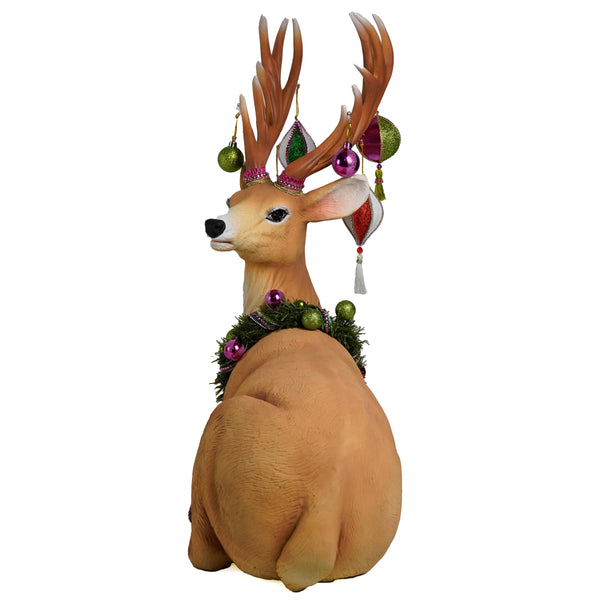 Load image into Gallery viewer, Katherine's Collection Large Sitting Deer (20in x 24in)
