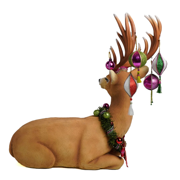 Load image into Gallery viewer, Katherine's Collection Large Sitting Deer (20in x 24in)
