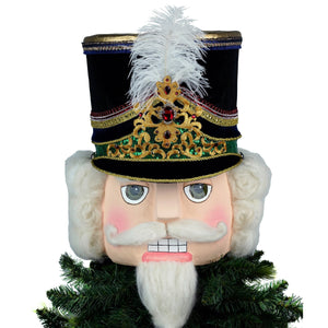 Katherine's Collection Nutcracker Head Tree Topper or Tabletop