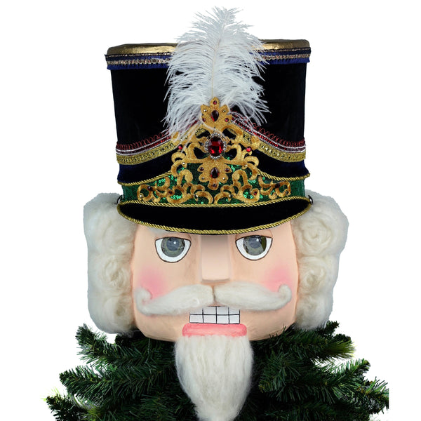 Load image into Gallery viewer, Katherine's Collection Nutcracker Head Tree Topper or Tabletop

