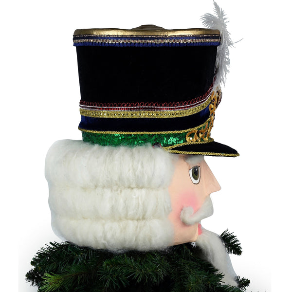 Load image into Gallery viewer, Katherine's Collection Nutcracker Head Tree Topper or Tabletop
