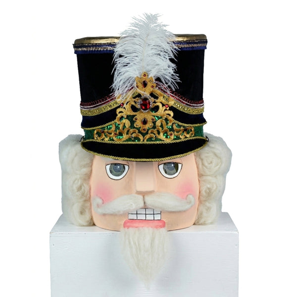 Load image into Gallery viewer, Katherine's Collection Nutcracker Head Tree Topper or Tabletop
