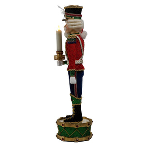 Katherine's Collection Toy Soldier Candle Holder Assortment of 2