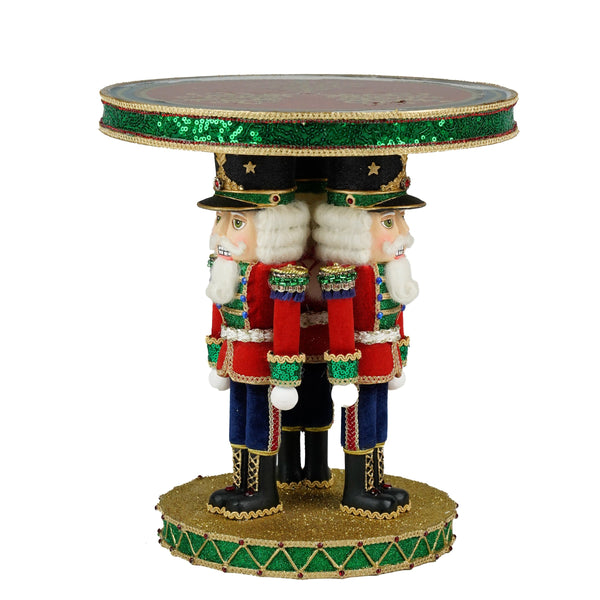 Load image into Gallery viewer, Katherine's Collection Toy Soldier Cake Plate
