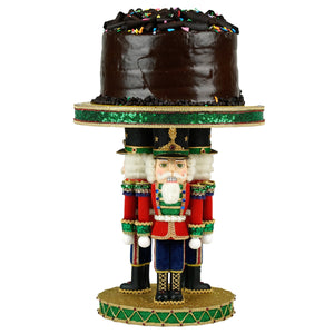 Katherine's Collection Toy Soldier Cake Plate