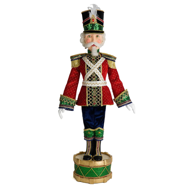 Load image into Gallery viewer, Katherine's Collection Sir Wintermarch Tabletop Nutcracker 32-Inch
