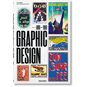 The History of Graphic Design. Vol. 1. 1890–1959 - Taschen Books