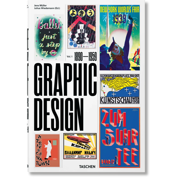 Load image into Gallery viewer, The History of Graphic Design. Vol. 1. 1890–1959 - Taschen Books
