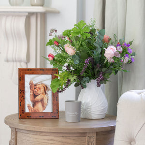 Addison Ross Star Marquetry Photo Frame - 5 x 7 in