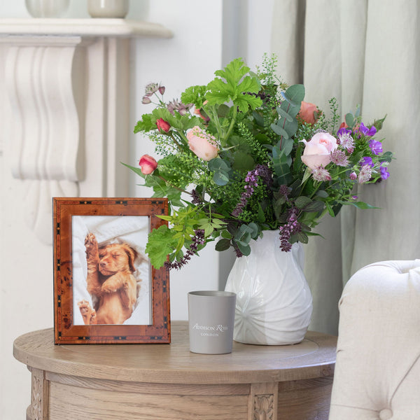 Load image into Gallery viewer, Addison Ross Star Marquetry Photo Frame - 5 x 7 in
