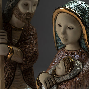 De Rosa Collections Holy Night Mary & Joseph Figurine