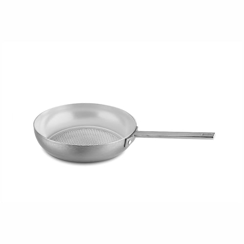 Mepra Frying Pan With Lid Cm.26 Attiva Pewter