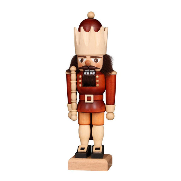 Load image into Gallery viewer, Christian Ulbricht Nutcracker - Small King (Natural) - 11.4&quot;H
