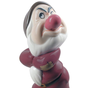 Lladro Grumpy Snow White Dwarf Figurine