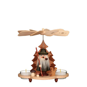 Christian Ulbricht Pyramid - Woodsman Smoker (Natural) - 7.7"H