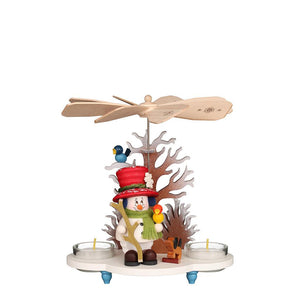 Christian Ulbricht Pyramid - Micro Dwarf Snowman - 7.7"H