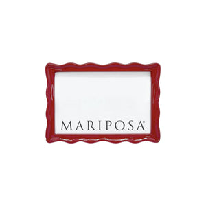 Mariposa Wavy Red 4x6 Frame