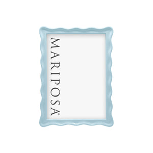 Mariposa Wavy Dusty Blue 5x7 Frame