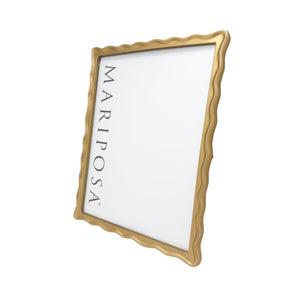 Mariposa Wavy Gold 8x10 Frame