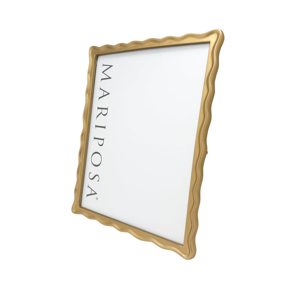 Load image into Gallery viewer, Mariposa Wavy Gold 8x10 Frame
