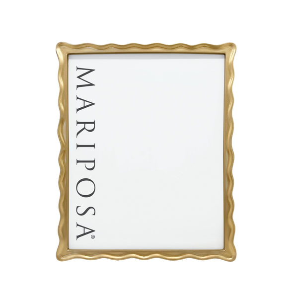 Load image into Gallery viewer, Mariposa Wavy Gold 8x10 Frame
