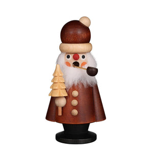 Christian Ulbricht Incense Smoker - Santa (Natural) - 4"H
