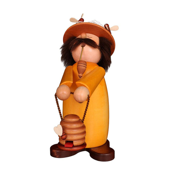 Load image into Gallery viewer, Christian Ulbricht Incense Smoker - Sleepyhead Beekeeper - 8.1"H
