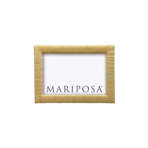 Mariposa Woven Yellow 4x6 Frame