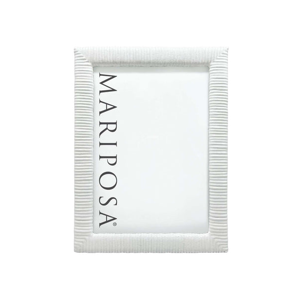 Load image into Gallery viewer, Mariposa Woven White 5x7 Frame
