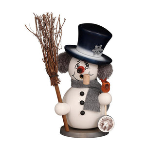 Christian Ulbricht Incense Smoker - Snowman Gray - 9.1"H
