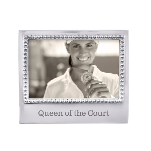 Mariposa Queen of the Court Beaded 4x6 Frame