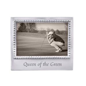 Mariposa Queen of the Green 4x6 Beaded Statement Frame