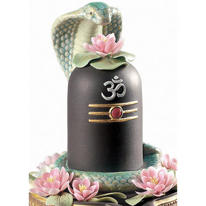 Lladro Lingam Figurine - Golden Lustre