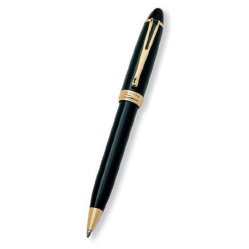 Aurora Ipsilon De Luxe Black Ballpoint Pen