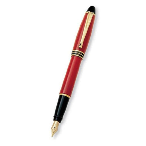 Aurora Ipsilon Resin Red Fountain Pen, Medium Nib