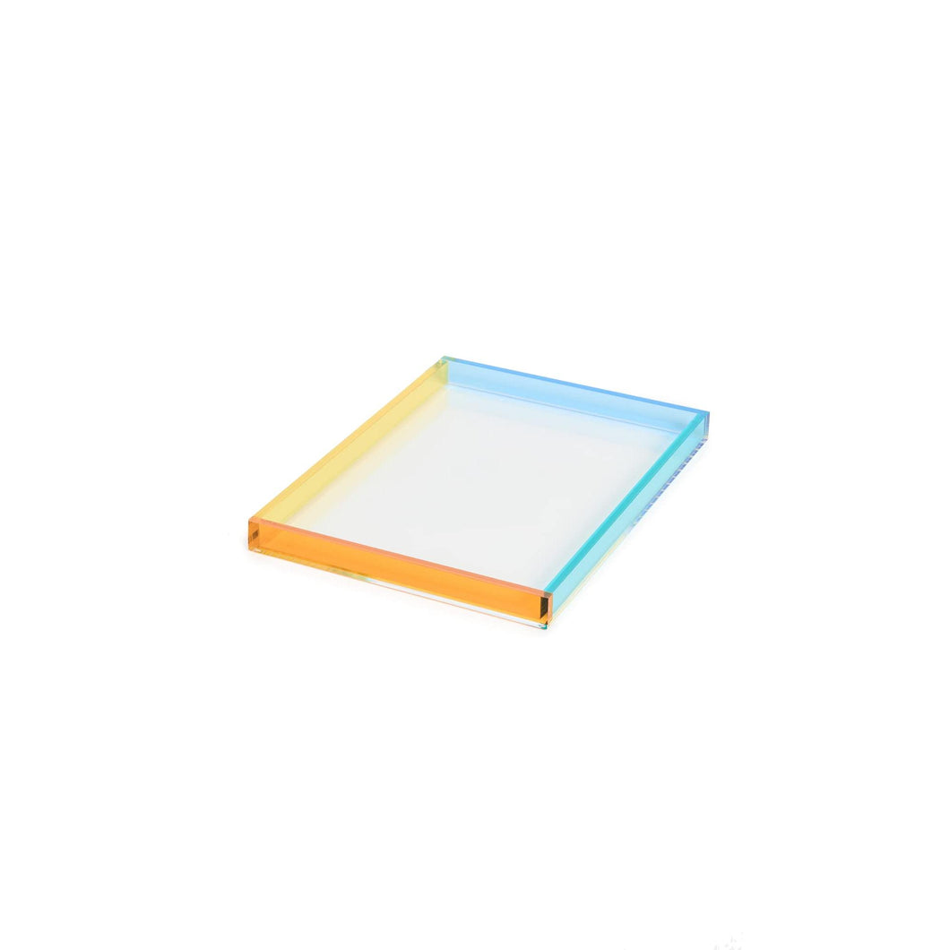 Tizo Design Lucite Multi Color Tray