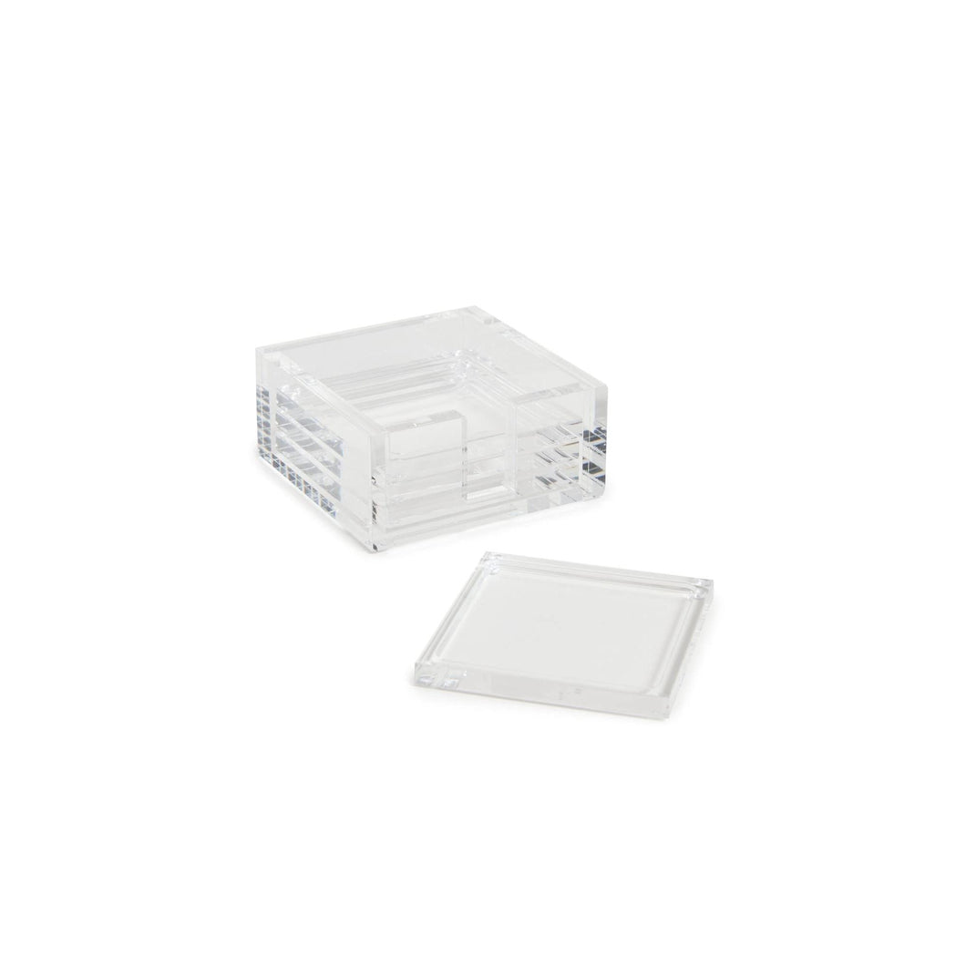 Tizo Design Acrylic Coasters - Clear