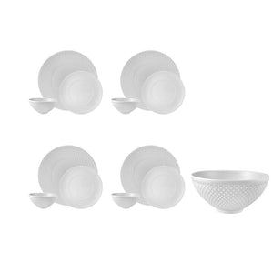 Bordallo Pinheiro Bicos Mineral Grey 13 Pieces Set