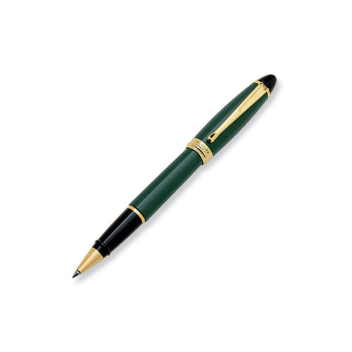Aurora Ipsilon Resin Green Rollerball Pen