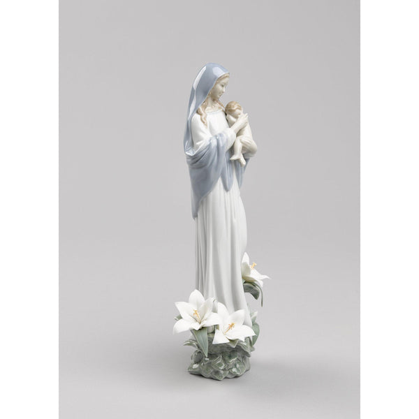Load image into Gallery viewer, Lladro Madonna of The Flowers Figurine
