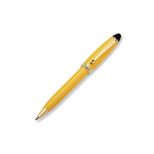 Aurora Ipsilon Resin Yellow Ballpoint Pen