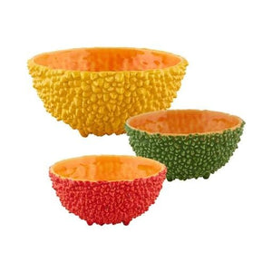 Bordallo Pinheiro Amazonia Set of 3 Assorted 30 Oz Bowls