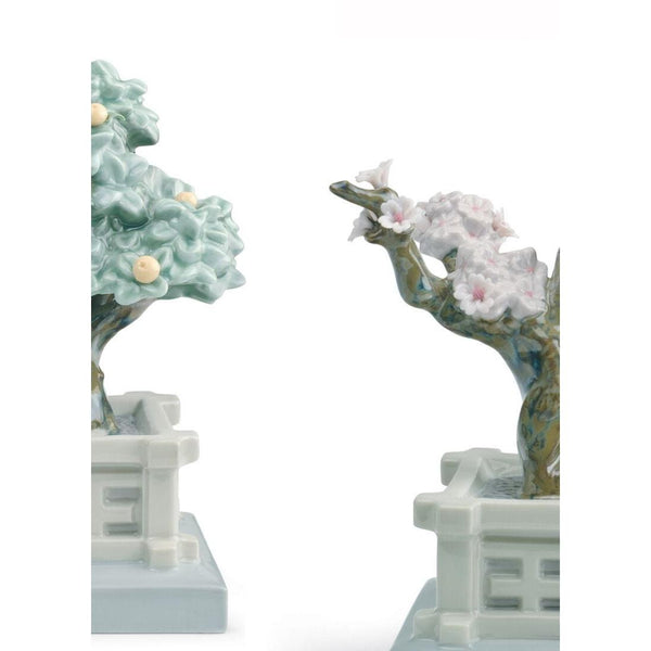 Load image into Gallery viewer, Lladro Japanese Tree Pots Figurine
