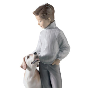 Lladro My Loyal Friend Dog Figurine