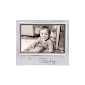 Mariposa THANK HEAVEN FOR LITTLE BOYS Signature 4x6 Frame